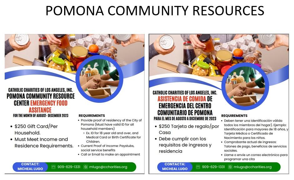 Pomona Community Resources