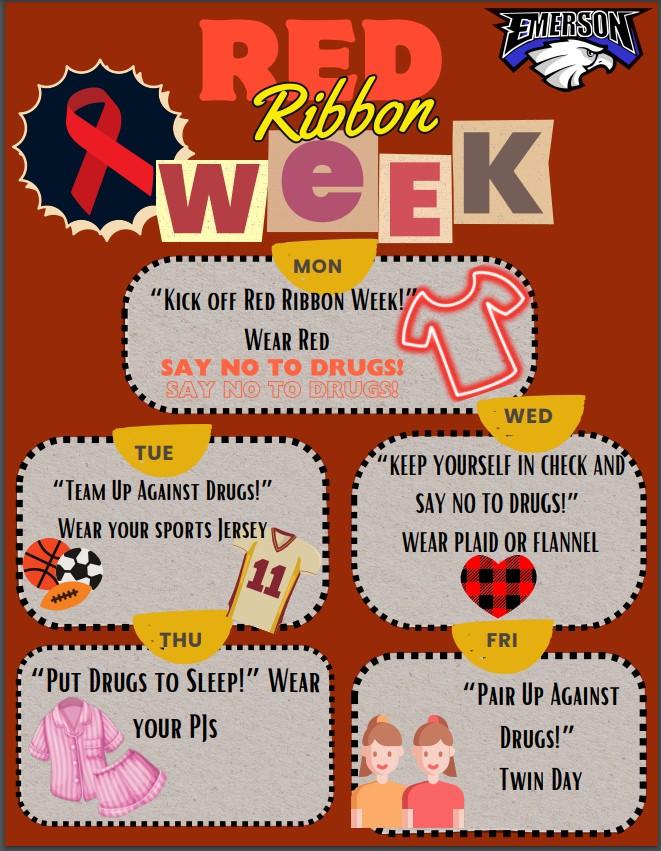 Red Ribbon Week of October 23rd