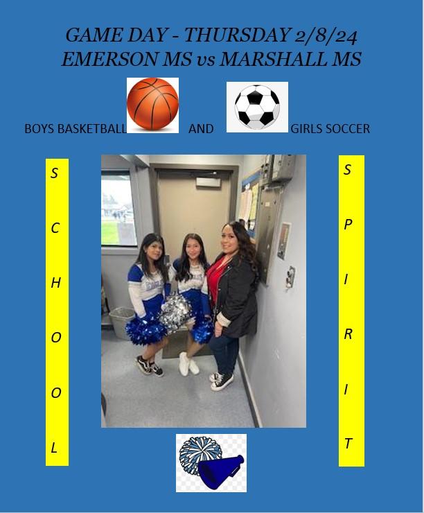 EMS School Spirit Post for Game Day 